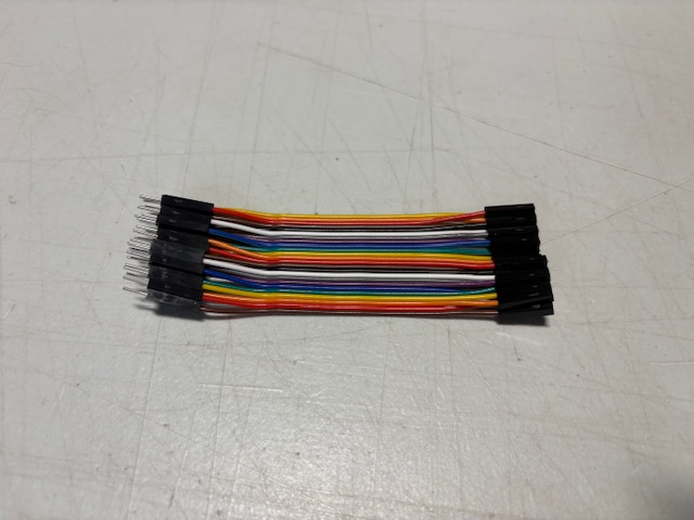 Male to Female Dupont Jumper Wires 3 inch 10pcs Assorted Colors for Breadboard, Arduino, Raspberry Pi DIY Projects